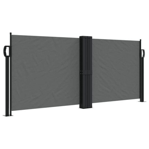 VIDAXL  Retractable Side Awning Anthracite 100X1000 Cm