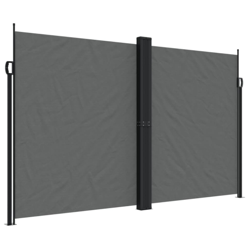 VIDAXL  Retractable Side Awning Anthracite 200X1000 Cm