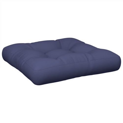 VIDAXL  Pallet Cushion 50X50X12 Cm Fabric In Navy Blue