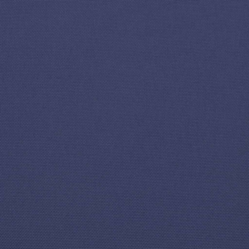 vidaXL Lowback Chair Cushions 6 pcs Navy Blue Fabric