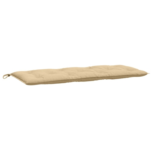 vidaXL Garden Bench Cushions 2pcs Melange Beige 120x50x7 cm Fabric
