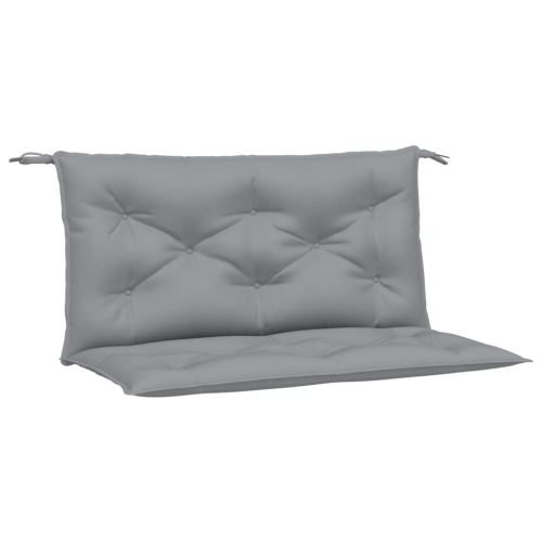 VIDAXL  Garden Bench Cushions 2PCs 100X50X7 Cm Oxford Fabric In Grey