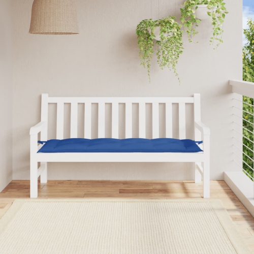 vidaXL Garden Bench Cushion Royal Blue 150x50x7 cm Oxford Fabric