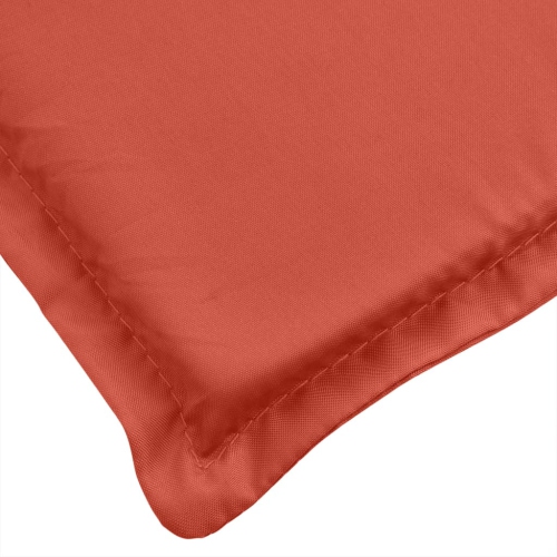 vidaXL Garden Bench Cushion Melange Red 180x50x7 cm Fabric