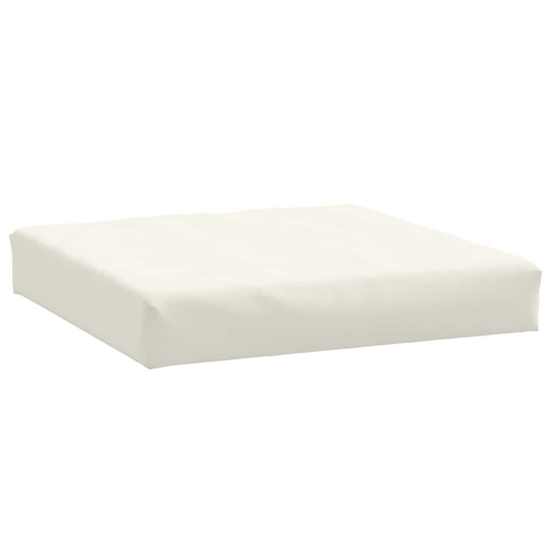 VIDAXL  Pallet Cushion Melange Cream 60X60X9.5 Cm Fabric