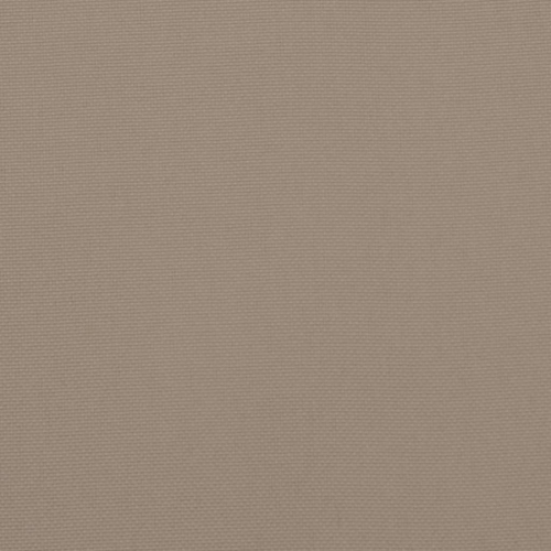 vidaXL Garden Bench Cushion Taupe 110x50x7 cm Oxford Fabric