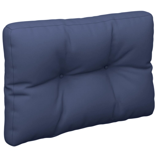 VIDAXL  Pallet Cushion 50X40X12 Cm Fabric In Navy Blue