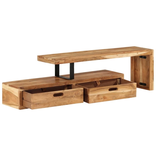 vidaXL TV Standx30x40 cm Solid Wood Acacia