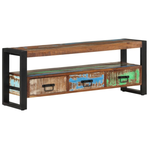 VIDAXL  Tv Cabinet 120X30X45 Cm Solid Wood Reclaimed
