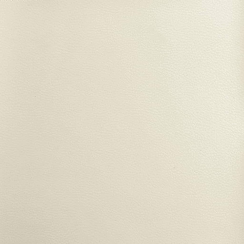 vidaXL Manual Recliner Chair, Adjustable Backrest/ Footrest, Cream Leather Reclining Sofa