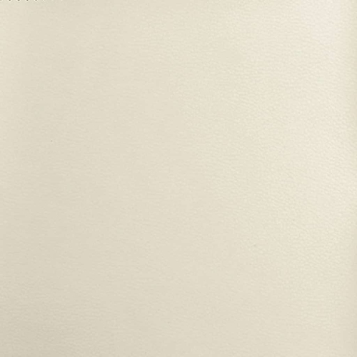 vidaXL Manual Recliner Chair, Adjustable Backrest/ Footrest, Cream Leather