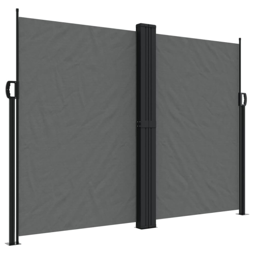 VIDAXL  Retractable Side Awning Anthracite 180X1200 Cm