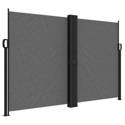 VIDAXL  Retractable Side Awning Anthracite 160X1200 Cm