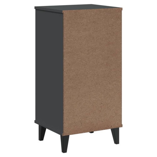 vidaXL Bedside Cabinet VIKEN Anthracite Grey Engineered Wood