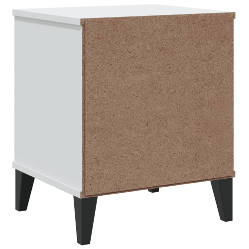 vidaXL Bedside Cabinet VIKEN White Engineered Wood