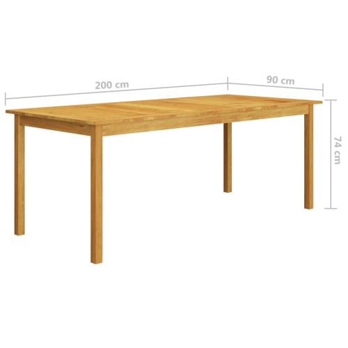 Ensemble de salle à manger 9 pièces pour le jardin vidaXL, noir