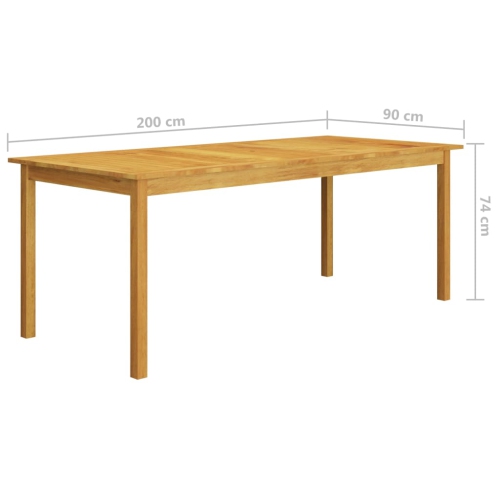 Ensemble de salle à manger 9 pièces pour le jardin vidaXL, noir