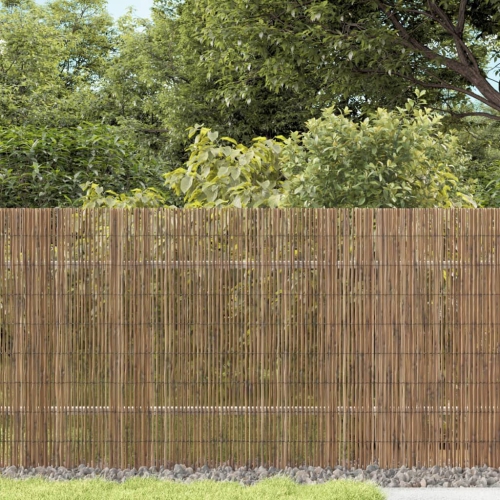 VIDAXL  Garden Fence 500X80 Cm Reed