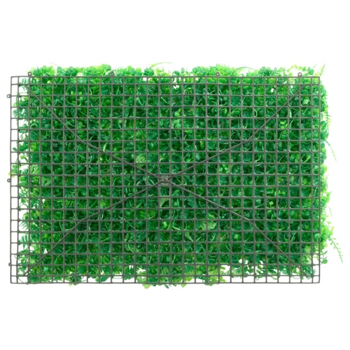 &nbsp;vidaXL Artificial Fern Leaf Fence&nbsp;24 pcs Green 40x60 cm