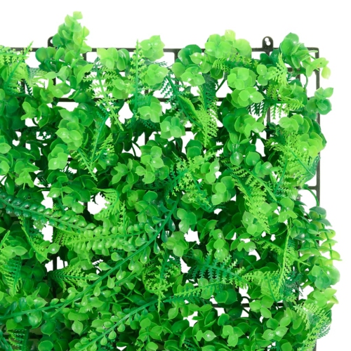 &nbsp;vidaXL Artificial Fern Leaf Fence&nbsp;24 pcs Green 40x60 cm