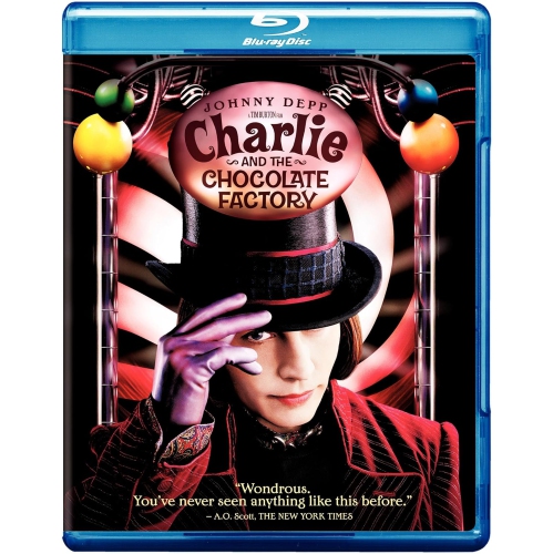 UNIVERSAL STUDIOS  Charlie And The Chocolate Factory [Blu-Ray] great update of a classic