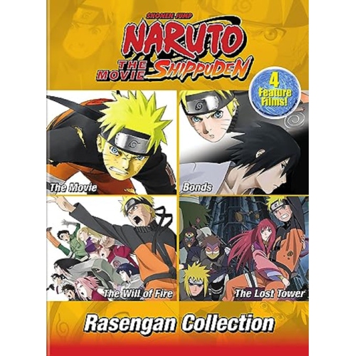 Naruto the Movie: 1-4 [DVD]