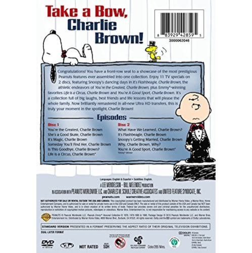 Image 1 of 1.. Peanuts: EMMY Honored Collection [DVD]