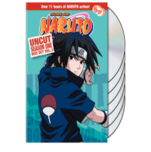 VIZ MEDIA  Naruto Uncut Season 1 Vol 2 Box Set [DVD] Love it