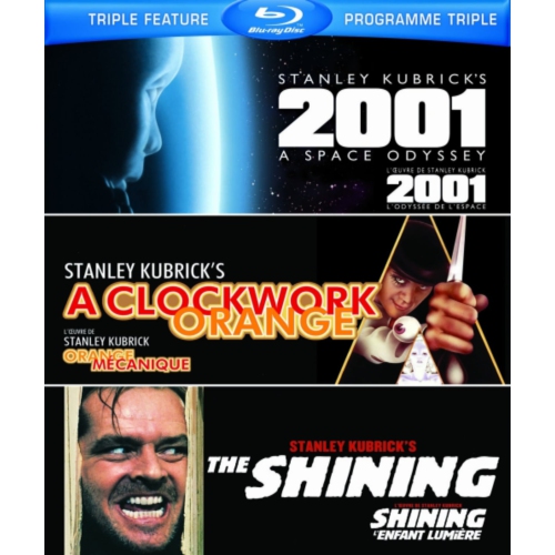WARNER HOME VIDEO  The 2001: A Space Odyssey / Clockwork Orange, A / Shining [Blu-Ray]