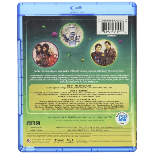 The Hitchhiker's Guide to the Galaxy: The Complete Series [Blu-ray]
