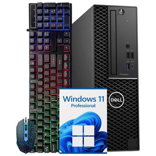 Remis à neuf - Ordinateur de bureau haute performance Precision 3430 SFF de Dell - Wi-Fi 5 Bluetooth AC7260 intégré (Core i5 d'Intel/RAM DDR4