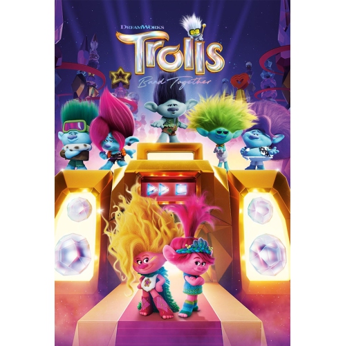 Image 1 de 1.. Trolls Band Together [DVD]