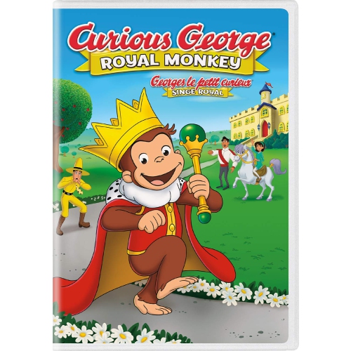 Curious George: Royal Monkey [DVD]