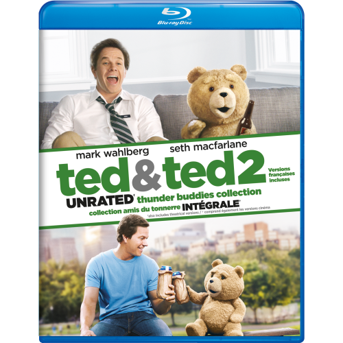 Ted & Ted 2 Unrated Thunder Buddies Collection [Blu-Ray]