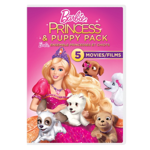 Image 1 of 1.. Barbie Princess & Puppy Pack [DVD]