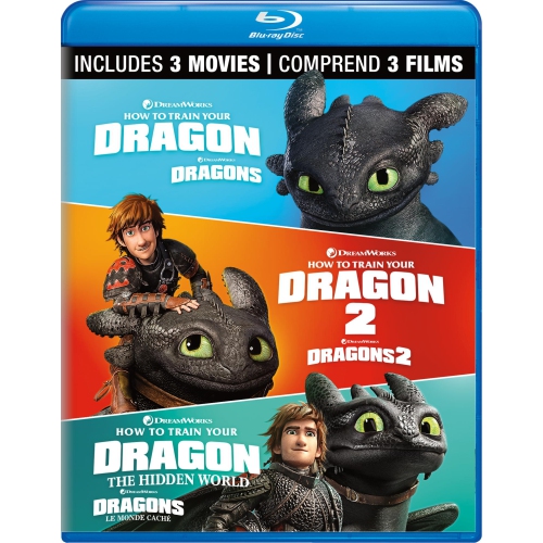 How To Train Your Dragon: 3-Movie Collection [Blu-Ray]