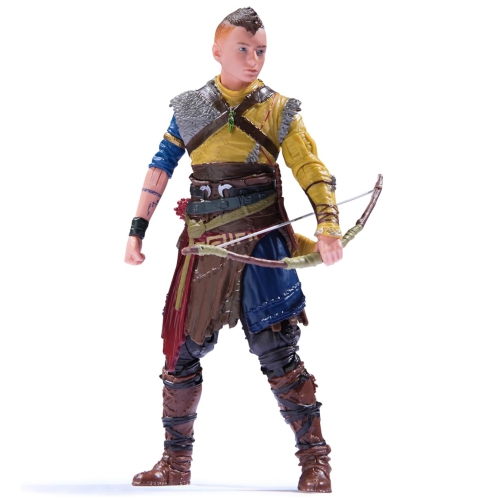 PRE ORDER NOW PlayStation God of War Ragnarok, 6” Atreus Action Figure with 4 Accessories, The Shapes Collection, for PS5 Fans & Collectors RELEASED