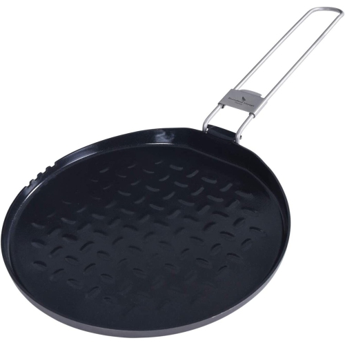 Boundless Voyage Titanium Nonstick 7.2 in Frying Pan Plate with Folding Handle