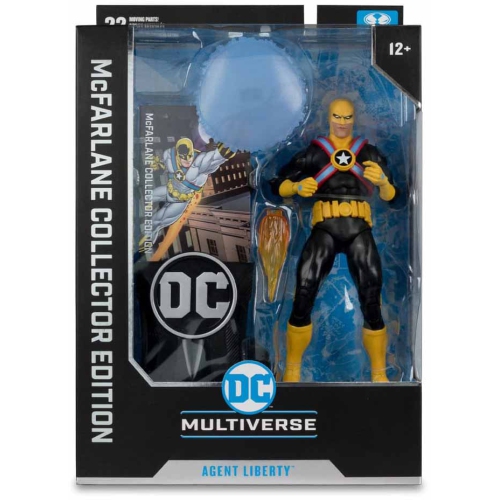 DC  Multiverse Collector Edition 7 Inch Action Figure Wave 6 Exclusive - Agent Liberty