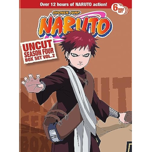 Naruto Uncut Season 4 Vol 2 Box Set [DVD]