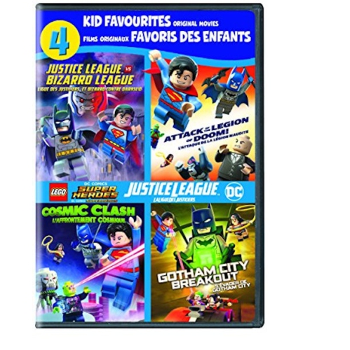 4 Kid Favorites: LEGO DC Super Heroes [DVD]