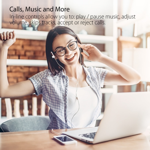 Avantree E171 Sports Earbuds Wired with Microphone, Sweatproof Wrap Around Earphones with Over Ear Hook