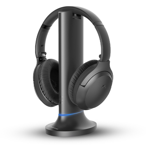Avantree Opera Plus - Wireless Headphones for TV Watching with Cinema & Clear Dialogue Modes, Enhanced Volume for Seniors, Opt & AUX Support, 164ft,