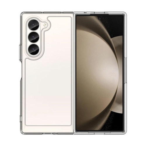Image 1 of 5.. PANDACO Acrylic Clear Hard Case for Samsung Galaxy Z Fold6