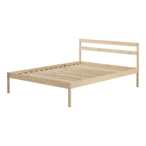 SOUTH SHORE CANADA  Sweedi Wooden Bed, Natural Wood