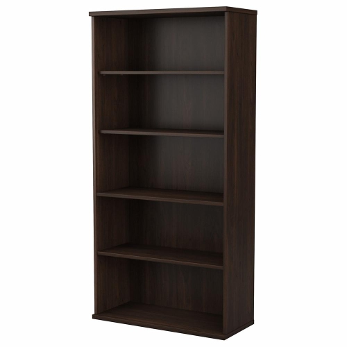 BUSH INDUSTRIES  Bush Business Furniture Hybrid Tall 5 Shelf Bookcase