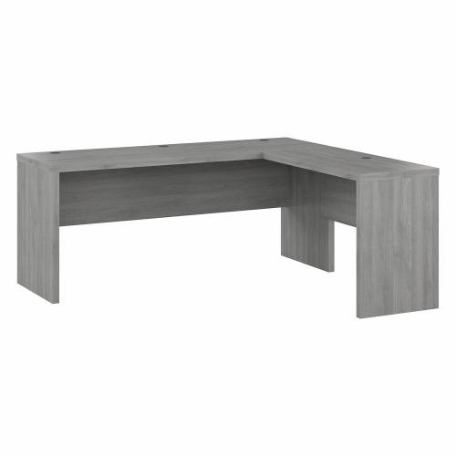 Office by kathy ireland® Echo 72W L Shaped Computer Desk - Modern Gray