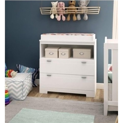 Table à langer Reevo de South Shore, blanc pur