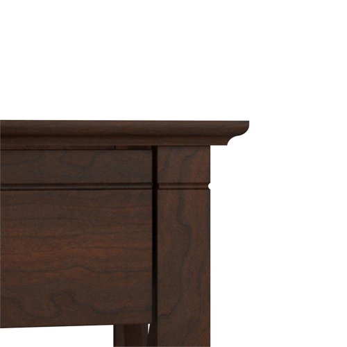 Bush Furniture Key West 60W L Shaped Desk with 2 Drawer Lateral File Cabinet