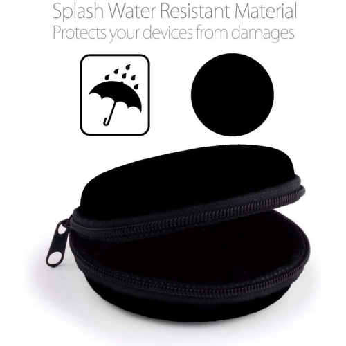 Earphone Case Headphone Earbud Hard Protective Carrying Case Bag